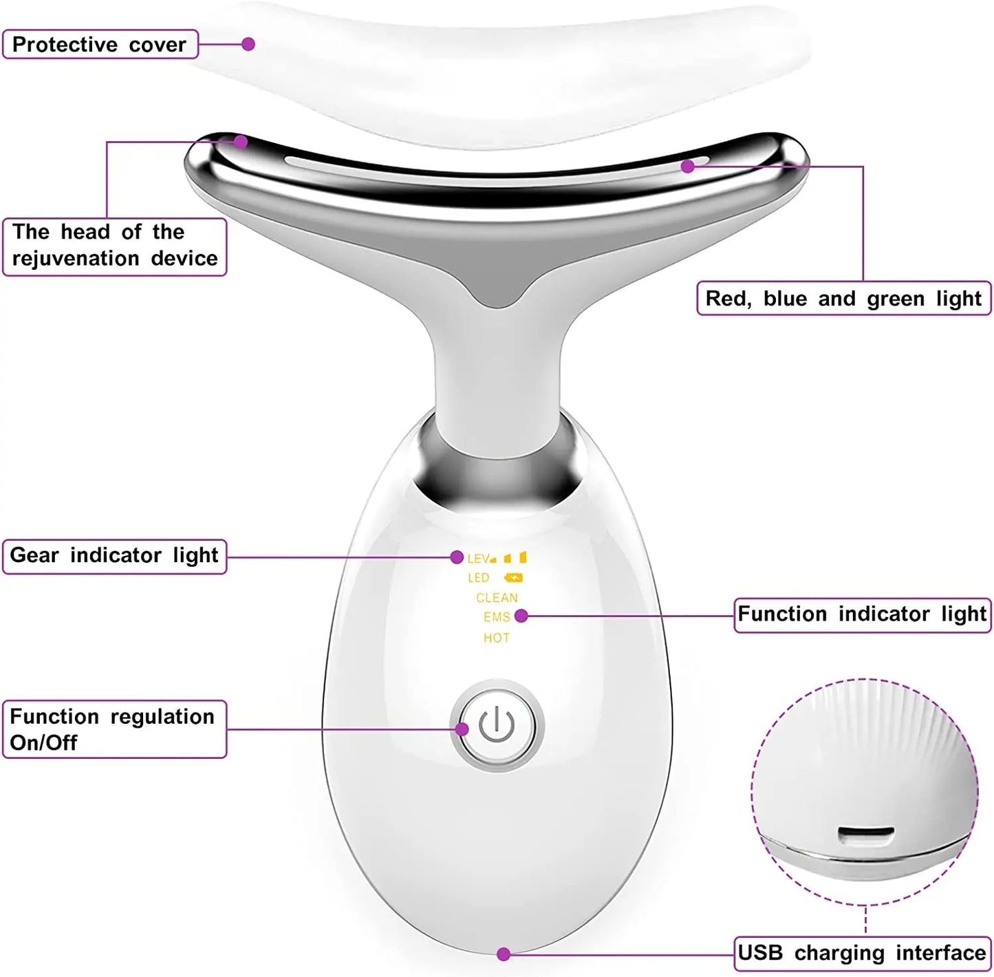 Glimmerelle™ LED Neck & Face Lifter